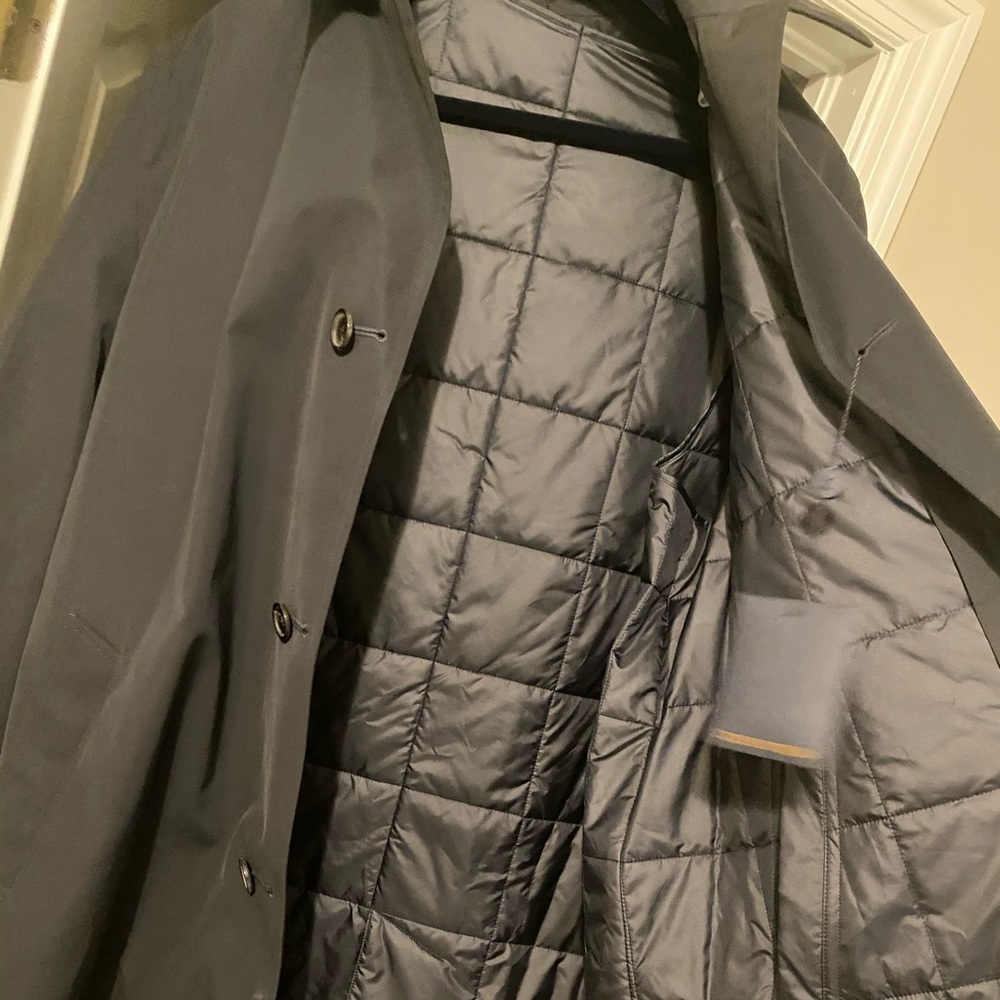 Louis Vuitton reversible trench coat